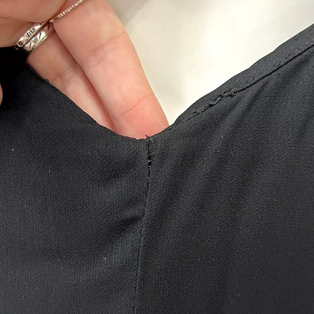 Armani Collezini Black Ruched Strapless Maxi Open Back Dress - Picture 6 of 12